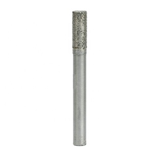 Düz tabanlı sinterlenmiş elmas kesim aracı taş kesici CNC elmas End değirmen taşı kesme yönlendirici ucu gravür - Product Image 1