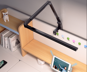 Đèn bàn có đế gấp đôi có thể điều khiển bằng cảm ứng/từ xa bằng nhôm có thể điều chỉnh độ sáng/màu sắc Đèn bàn làm việc - Product Image 6