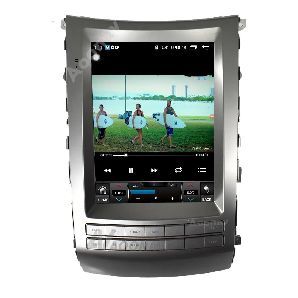 Coche tesla de pantalla vertical estéreo para HYUNDAI VERACRUZ IX55 2008-2012 auto radio multimedia player navegación GPS grabadora de cinta