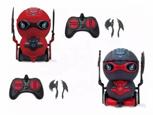 RC Battle Robot Ninja juguete con luz sonido Control remoto lucha Assassin Robot para niños figura de acción de dibujos animados interactiva - Product Image 4