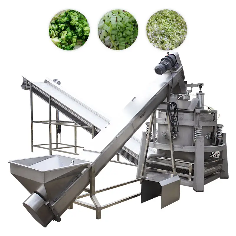 Secador centrífugo de verduras completamente automático estable, máquina de secado de alta velocidad, ahorra el deshidratador de trabajo manual pesado
