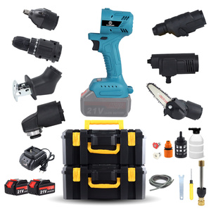 All-In-One 18V/20V Batterie betriebene kabellose Multifunktions-Elektro werkzeuge Combo-Kit Elektrische Anwendung mit Hartschalen-Werkzeugs ätzen - Product Image 1