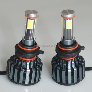 Fabrika fiyat G9 6000K su geçirmez 100W 12000LM COB yüksek güç 9005 HB3 LED farlar kamyon ve arabalar için 10-48V 4 yan - Product Image 3
