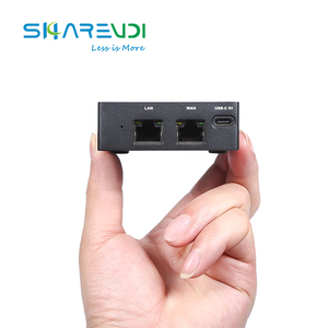 SHAREVDI <strong>Network</strong> <strong>Computer</strong> Firewall Router VPN Server Hardware with <strong>2</strong> Nics Pfsense Fanless Mini Firewall Appliance Pc - Product Image 6