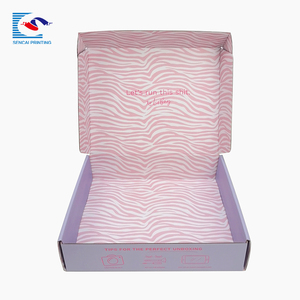 衣服邮件盒廉价定制印刷花式衣服纸质包装盒 - Product Image 5