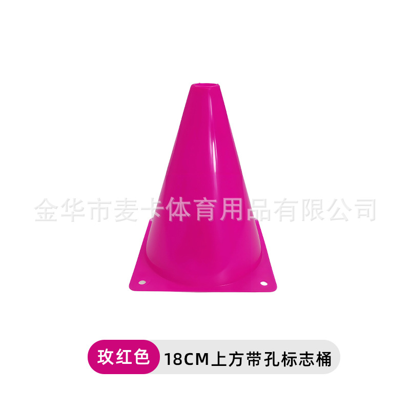 Ouverture supérieure de 18 cm de couleur rose rouge