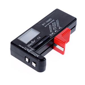 BT168D dijital pil test cihazı LCD AA/C/D/9V/1.5V düğme pil kapasitesi Volt test cihazı - Product Image 2