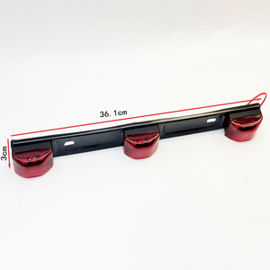 ไฟแสดงสถานะ LED 17 "สีแดง, แถบ ID LED 3แถบไฟ LED รถบรรทุกรถพ่วงรถบัส - Product Image 6