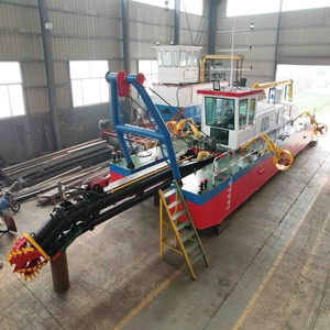 Máquina dragadora de succión con cortador de dragado de arena de Río hecha en China/tubería de HDPE/mangueras flotantes/disponible para la venta - Product Image 2