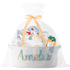 Etsy cá nhân handmade tên Thư Halloween bông dây lưu trữ giỏ tự làm hộp kẹo có thể được sử dụng như một tên - Product Image 3