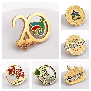 One Can Be Customized Factory Name <strong>Badges</strong> Pin <strong>Big</strong> Brooch - Product Image 5