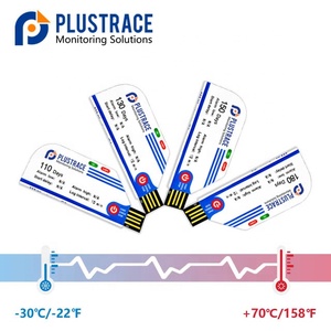 Registrador de datos de temperatura USB de un solo uso PLUSTRACE, registrador de datos de temperatura de un solo uso.