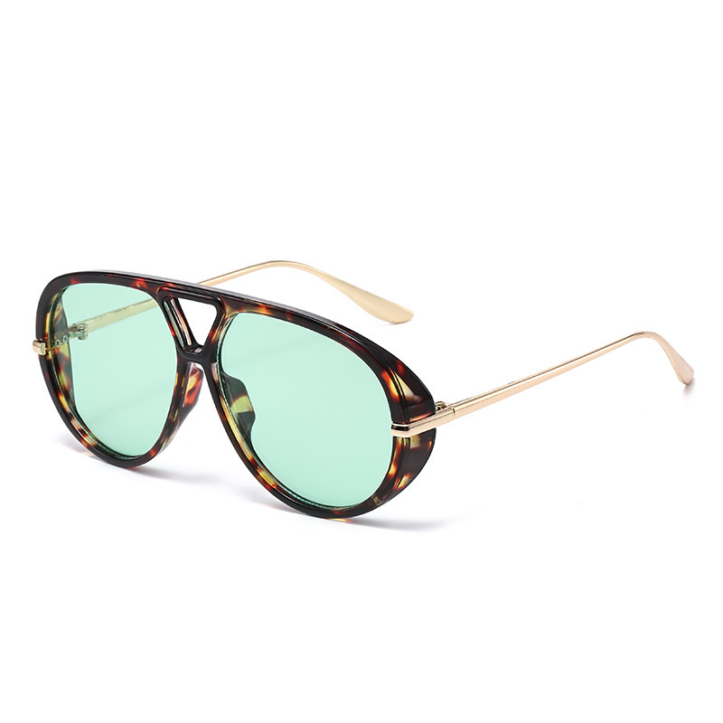 Tortoiseshell frame green piece