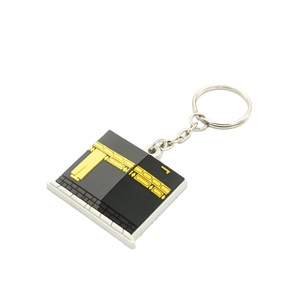 Customized Soft Rubber PVC Keychain Metal Car Keychain in the <strong>Shape</strong> of Saudi Arabia's <strong>Alpha</strong> Shaliya Tower for Tourist Souvenirs - Product Image 6