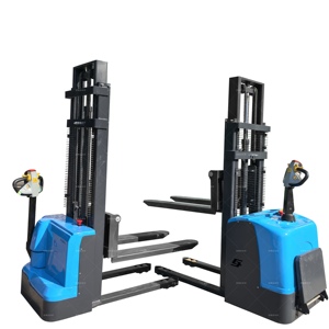 Pallet Stacker Multi <strong>Functional</strong> Self <strong>Loading</strong> Pallet Stacker Battery Powered Electric Pallet Stacker