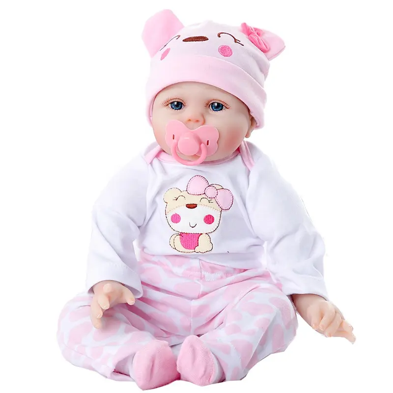 Lifereborn fábrica atacado baby doll silicone pano corpo 22 ''pouco bebês vivo lol boneca brinquedo reborn boneca kits