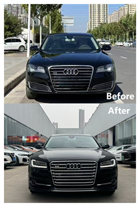 איכות גבוהה עבור <span class=keywords><strong>audi</strong></span> <span class=keywords><strong>a8</strong></span> מודל ישן ל w12 חדש ערכת הגוף 11-13 שדרוג לא הרסני של 17 דגמים קל התקנה פלסטיק - Product Image 4