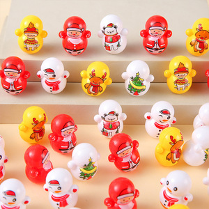 Fabrika promosyon Mini kendini düzelten Roly poli bebek bebek Tumbler klasik masaüstü oyuncak kapsül Fidget oyunu - Product Image 5