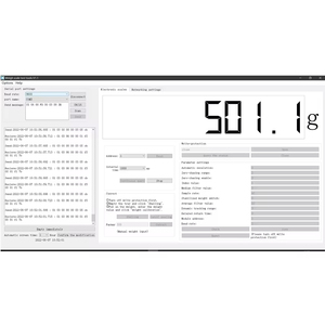 DC 5V 12V RS485 UART Modbus RTU HX711圧力重量センサー電子スケールモジュールPLC構成ソフトウェア用 - Product Image 6