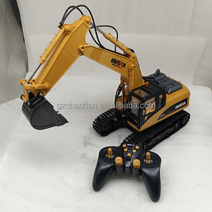 Hot Sell Alumínio Alloy Simulação Escavadeira Peças Escavadeira Modelo Brinquedo Com Função De Controle Remoto - Product Image 2