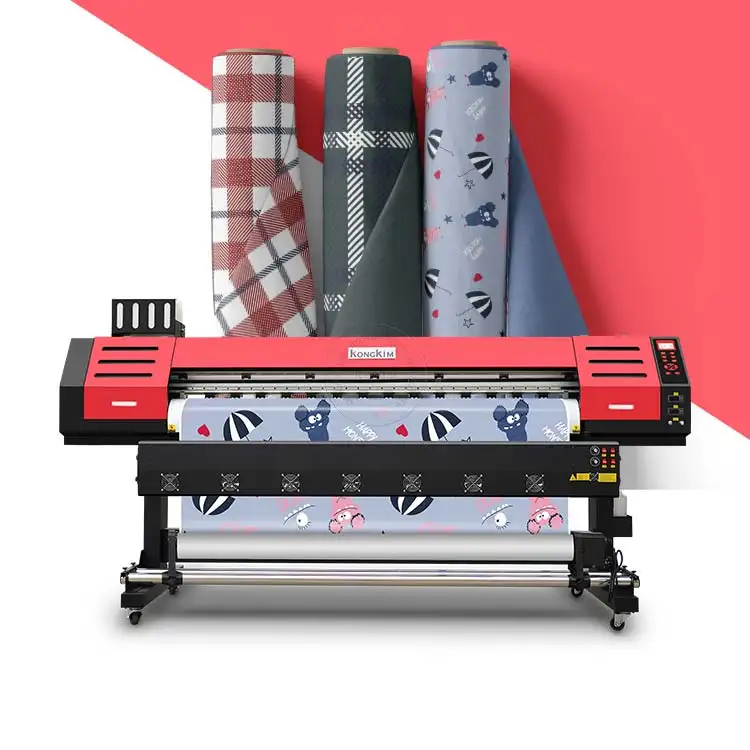2/3/4 digitale DX5/XP600/3200 testina a sublimazione di carta a getto d'inchiostro stampante tessuto t-shirt macchina da stampa