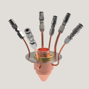 高质量激光熔覆粉末头易于操作的激光设备零件 - Product Image 1