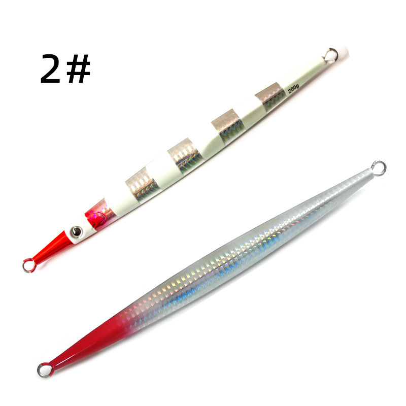 2 cabezas rojas-cuerpo plateado-tira luminosa