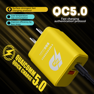 KYT30อะแดปเตอร์22.5W ที่ชาร์จอินเทอร์เฟซสองทางสำหรับโทรศัพท์มือถือแอปเปิ้ลแอนดรอยด์ UAV ชาร์จเร็วแบบ Type C USB-A A + C - Product Image 5