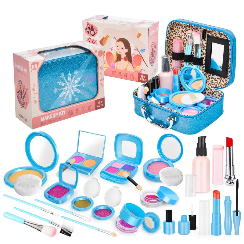 Smalto per ragazze make up toy dress up giochi per finta gioca trucco rossetto set trucco per bambini