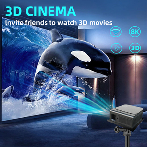 Proyector Topleo para cine en casa, muestra de datos, Wifi, pantalla de proyector educativa de oficina extraíble, Sketcher inteligente, proyectores LCD Android - Product Image 6