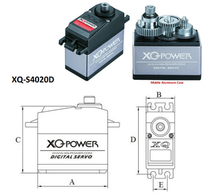 20KG Waterproof Digital Standard <strong>Servo</strong> for 1/10 1/8 RC Car 180 Degree Low Profile Coreless <strong>Servo</strong> with Steel Gears Robots Models