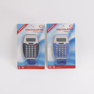 Promotion benutzer definierte Logo Druckerei Finanz funktions tische Rechner Mini 8-stellige Solar Pocket able Kosten rechner - Product Image 6