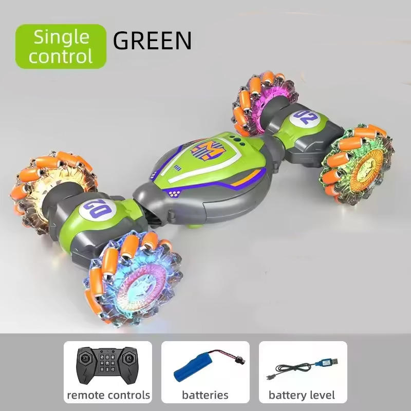 Gris Vert-Télécommande unique