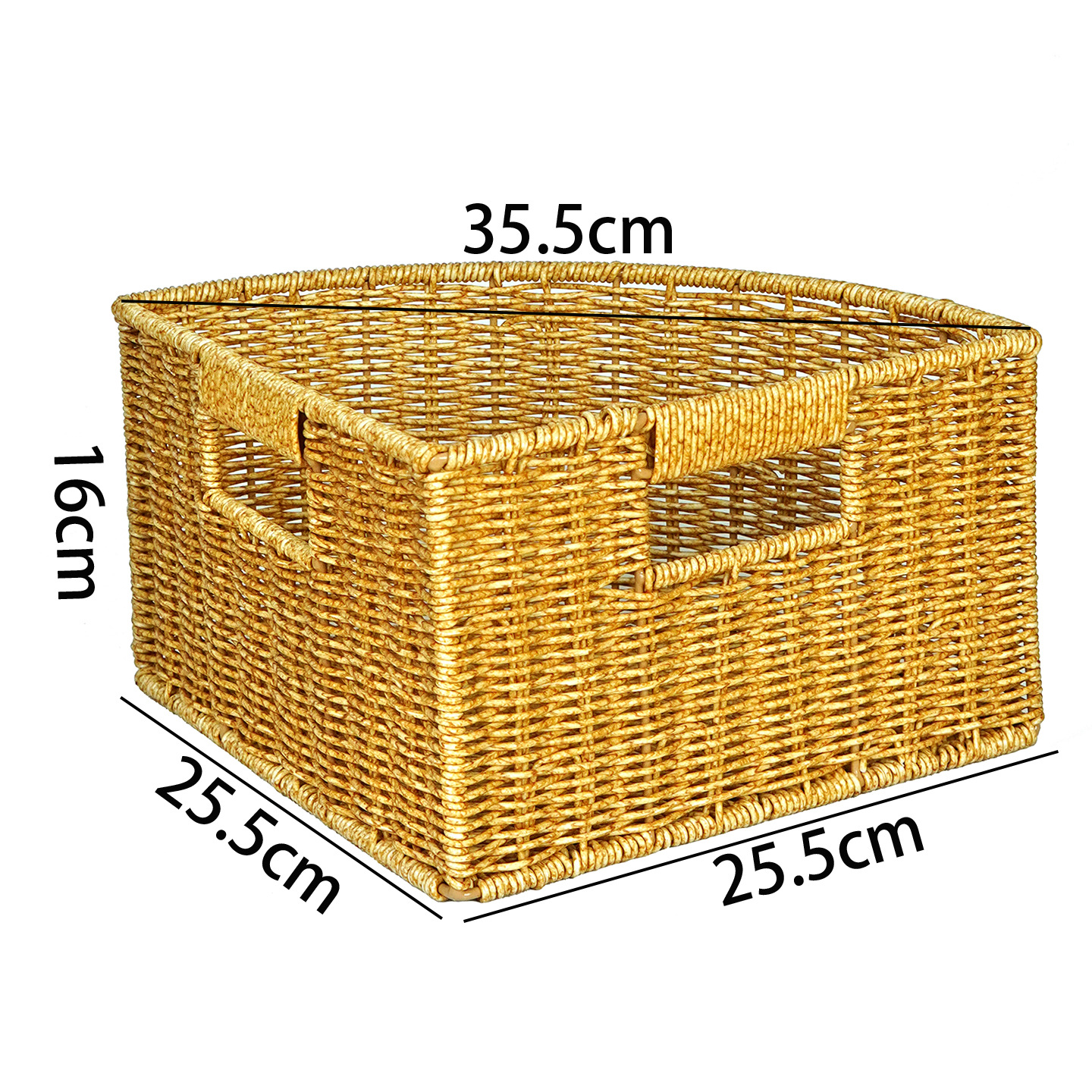 Fan-shaped trumpet 35.5*25.5*16cm without cover