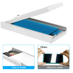 取り付けキット付きの3D湾曲クリア強化ガラススクリーンプロテクターの取り付けが簡単SamsungGalaxy S22Ultra用の取り付けツール - Product Image 6