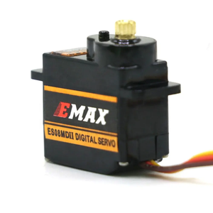 EMAX ES08MD II 12g için yüksek hızlı Mini dijital Servo Metal dişli RC yarış uçak için - Product Image 3