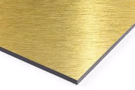 Werkspreis gebürstete Farben Aluminium-Verbundwerkstoffplatte 1220 × 2440 mm 4 × 8 Fuß Innenausstattung ACP/<span class=keywords><strong>ACM</strong></span> fantastisch