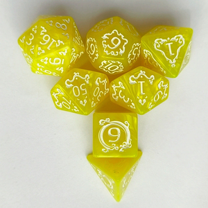 Dnd Bán Buôn Laser Khắc Acrylic Pha Trộn Màu Sắc Đa Diện Xúc Xắc Thiết Lập Cho D & D Dungeons Dragons RPG Tabletop Chơi Game - Product Image 6