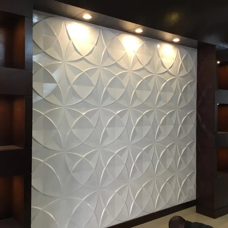 Nuovo Design Decorazione di Interni Impermeabile pannello di parete del PVC 3d Bianco di Mattoni Carta Da Parati
