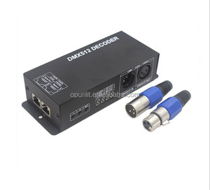 Factory Dmx 512 3 canales RGB 4 canales RGBW DC12V 24V DMX 512 Controlador con pantalla digital para luces de control Rgb Led Dmx - Product Image 2