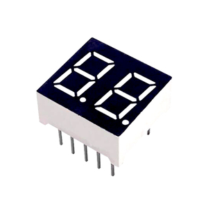 HOUKEM 4021 BW 10 Pins White Anode 0.4&quot; Dual Digit Led 7 <strong>Segment</strong> <strong>Seven</strong> <strong>Segment</strong> <strong>Display</strong> Led - Product Image 2