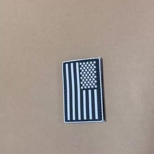 American Flag Embroidered Cloth Patch Custom Backpacks Patches Flag Embroidery Velcro Patch