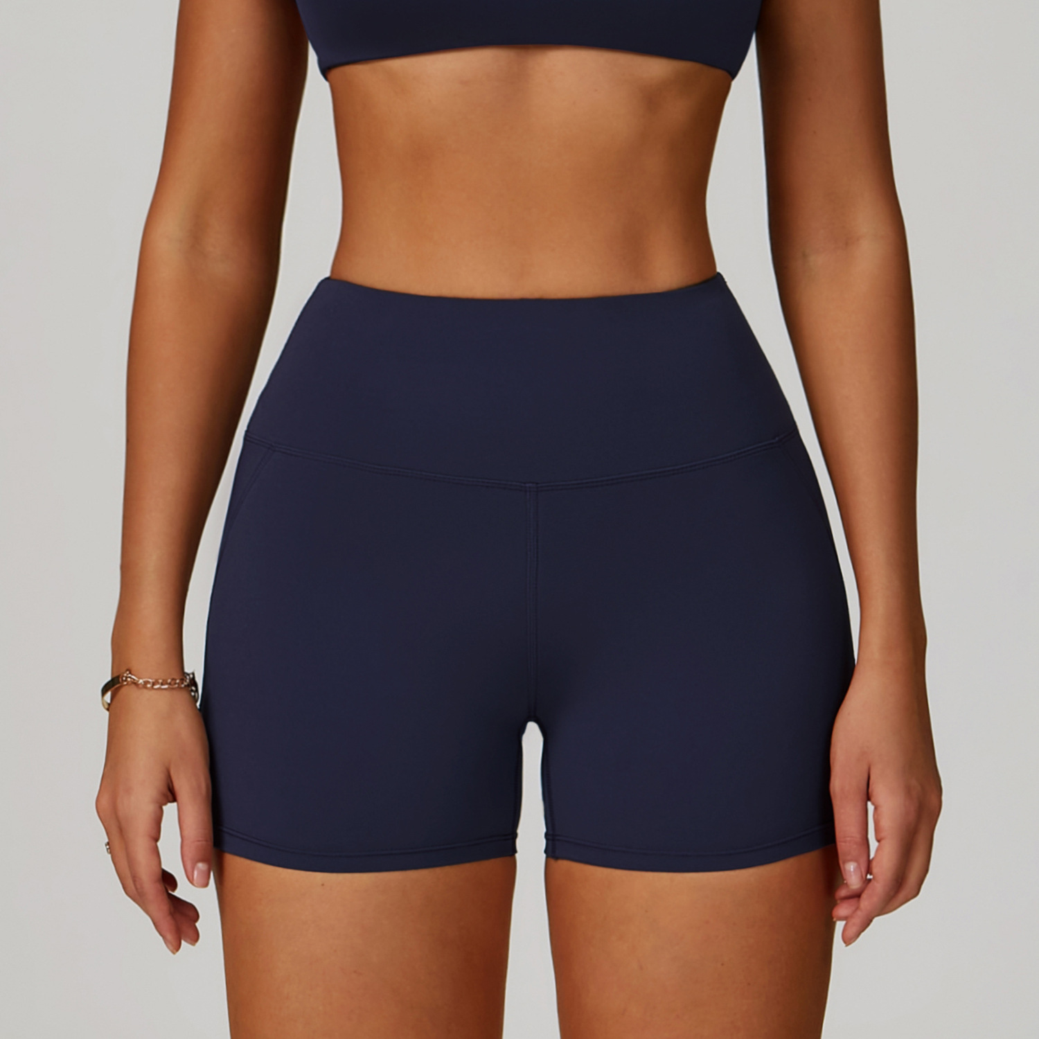 Short bleu foncé