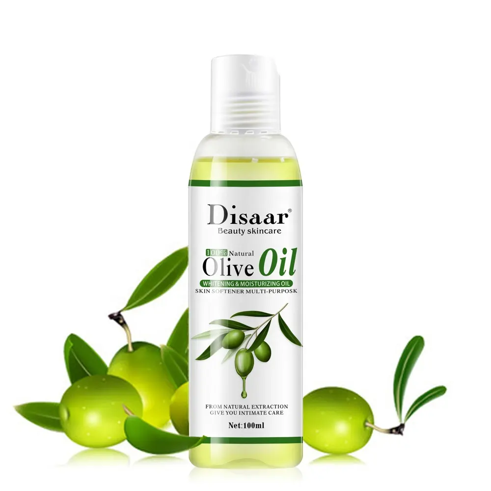 Disaar Original Skin Care Massage Body Oil 100% Pure Olive Oil For Skin Lightening and Nourishing