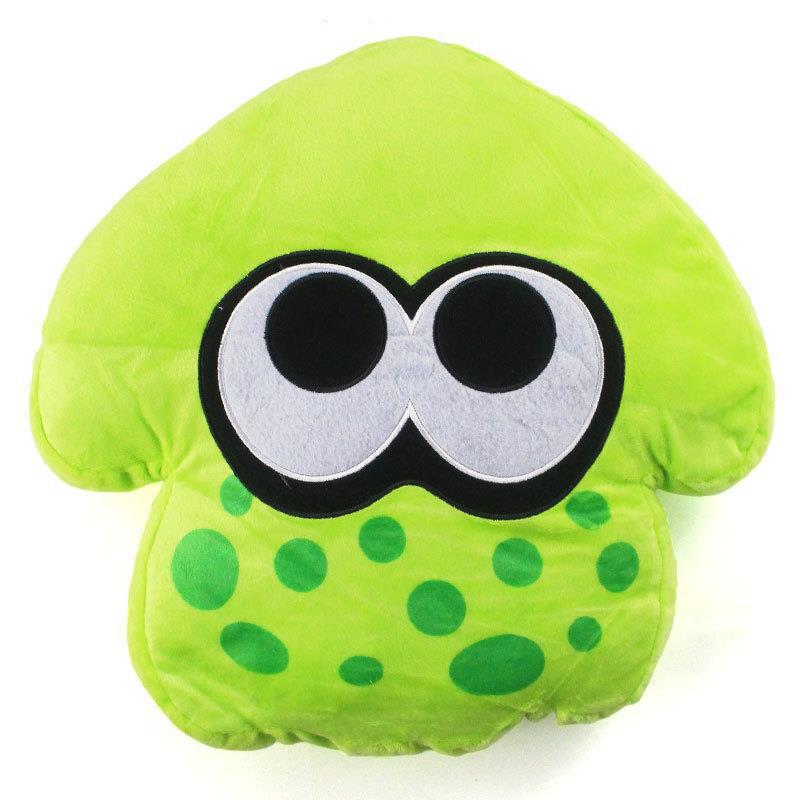 Green squid pillow