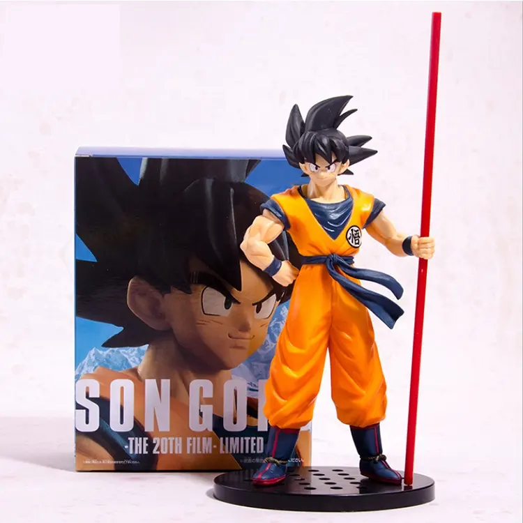 2022 Trend Neu Großhandel Japanisch 3D Drag-on Ball Z Figur Anime Son Goku PVC Action Model Figur Spielzeug