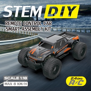 2022 Hot Selling 1:18 50 PCS STEM montieren 2,4g RC Auto Fernbedienung Auto für Kinder - Product Image 4