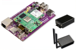 WiFi6 AX210 AX200 PoE Ethernet SoE genişleme ve paket yakalama özellikleri ile ahududu Pi CM4 geliştirme kurulu