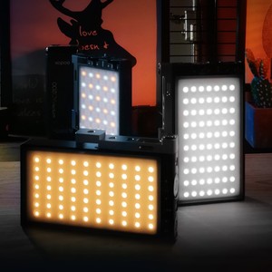 Çevre K10 RGB 2500K-8500K dim tam renkli LED Video işığı fotoğraf Video stüdyo DSLR kamera işık PK BOLING BL-P1 - Product Image 2