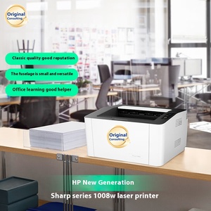 1008W for <strong>HP</strong> A4 Black and White Laser All-in-one Printer Home Office Scanning Multifunctional Simple Compact Wireless